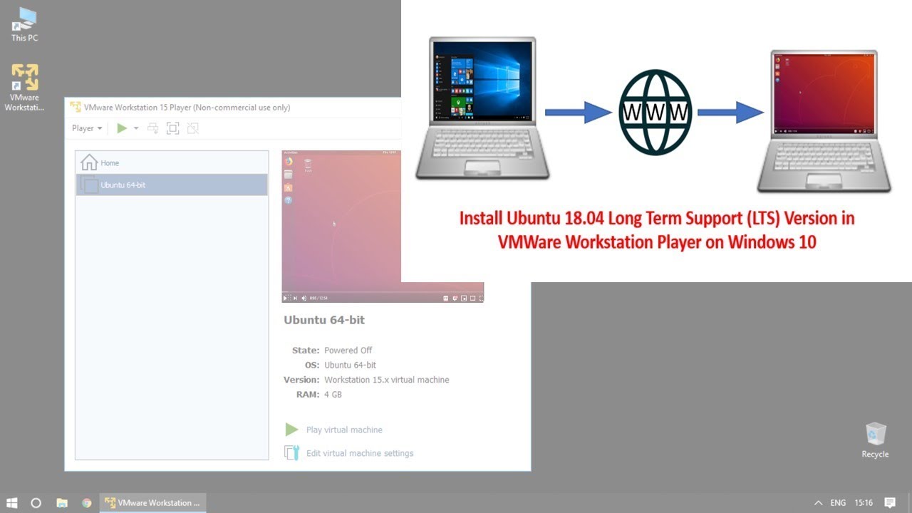 Install ubuntu on windows 10 vmware usb
